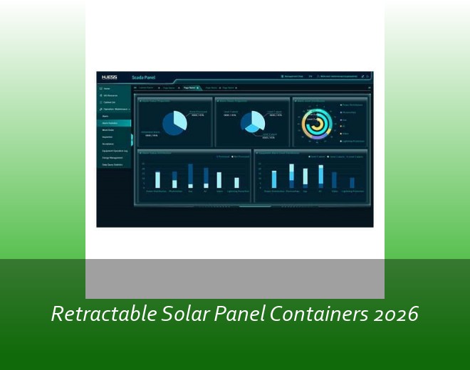 Retractable Solar Panel Containers 2026